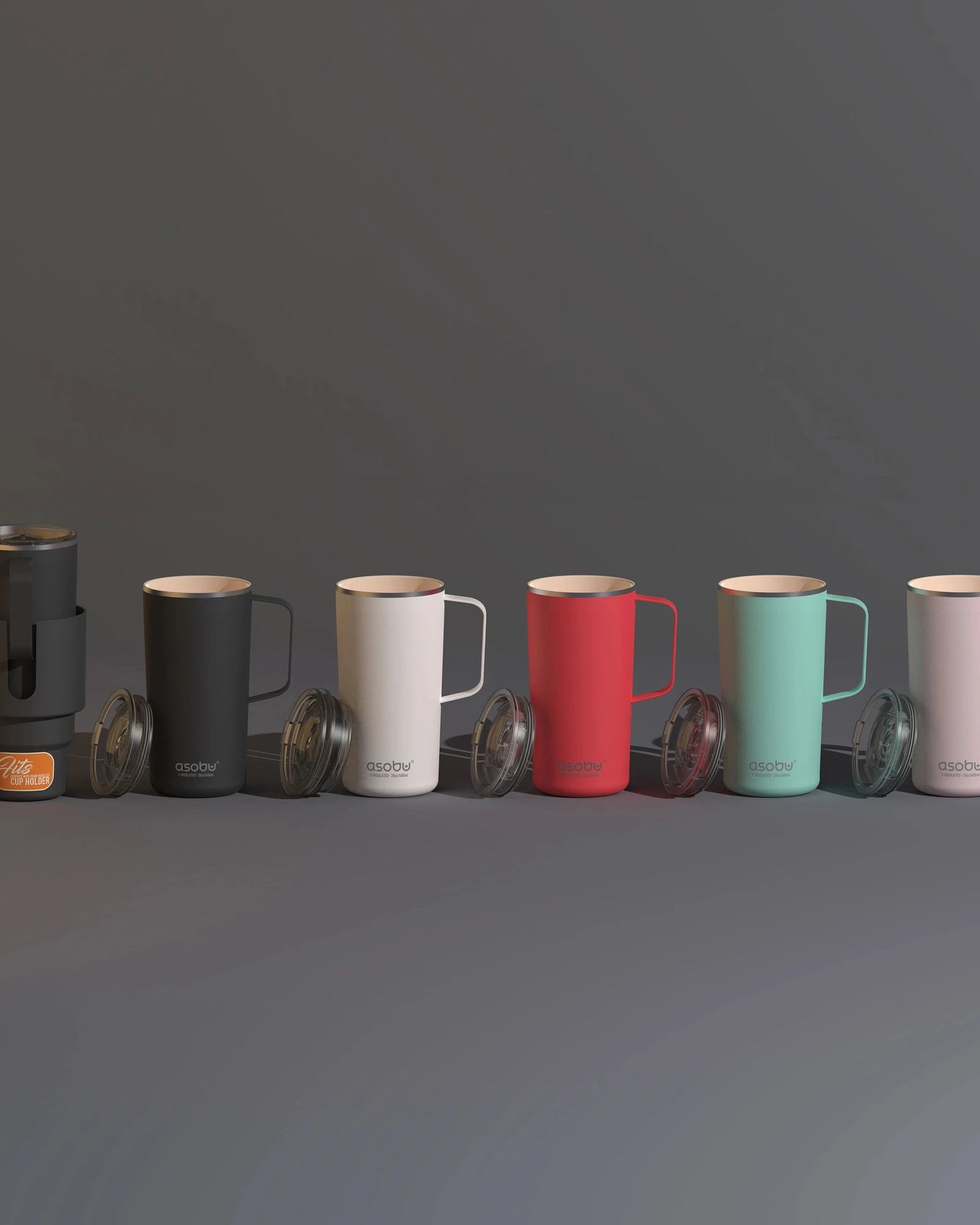 Custom insulated 20-oz stainless steel tower mug - 1